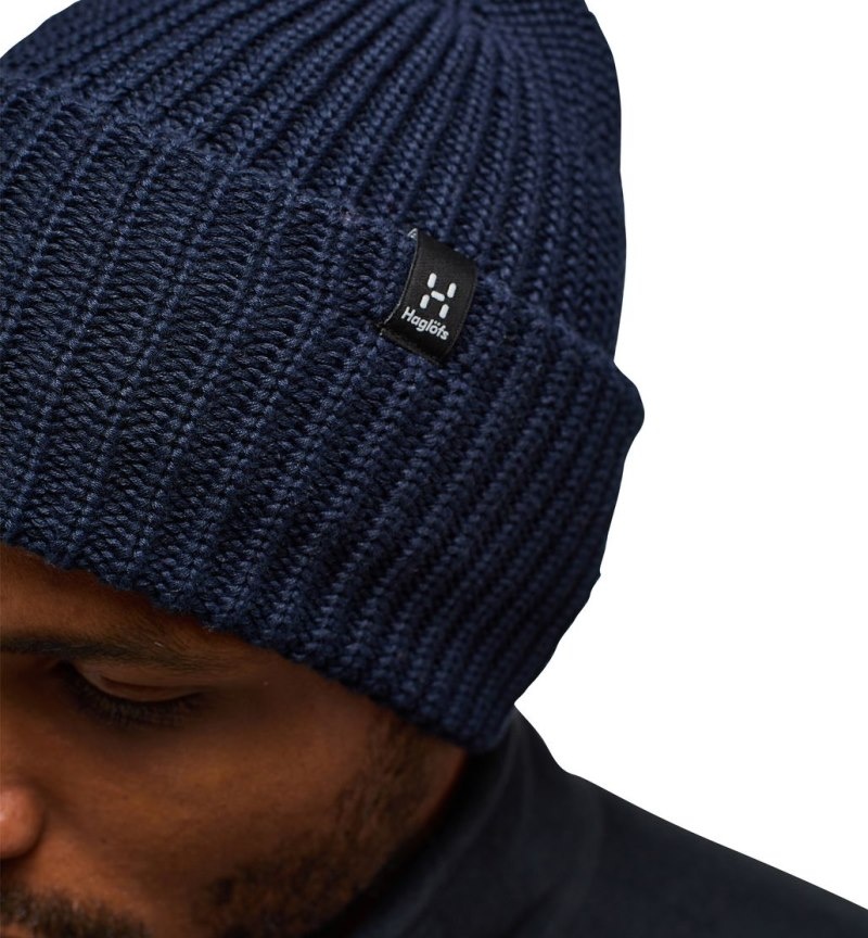 Men's Haglöfs Top Out Beanie Beanies Blue Canada | NO29-353