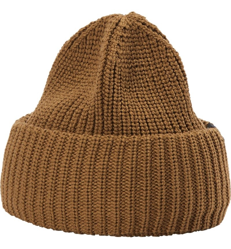 Men's Haglöfs Top Out Beanie Beanies Brown Canada | FA02-583