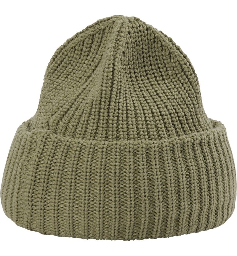 Men's Haglöfs Top Out Beanie Beanies Green Canada | QA89-454