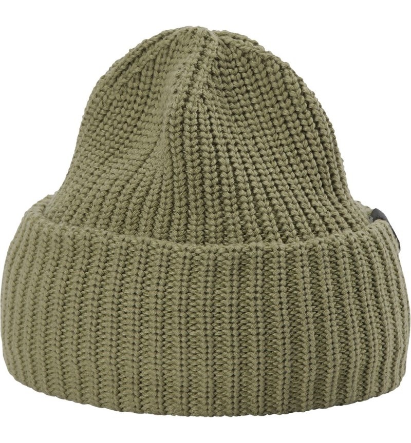 Men's Haglöfs Top Out Beanie Beanies Green Canada | QA89-454