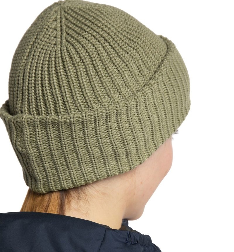 Men's Haglöfs Top Out Beanie Beanies Green Canada | QA89-454