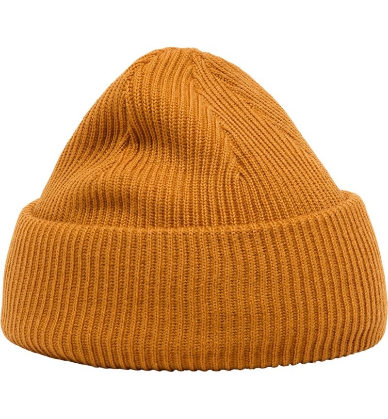 Men's Haglöfs Vassi Beanie Beanies Yellow Canada | UG14-552