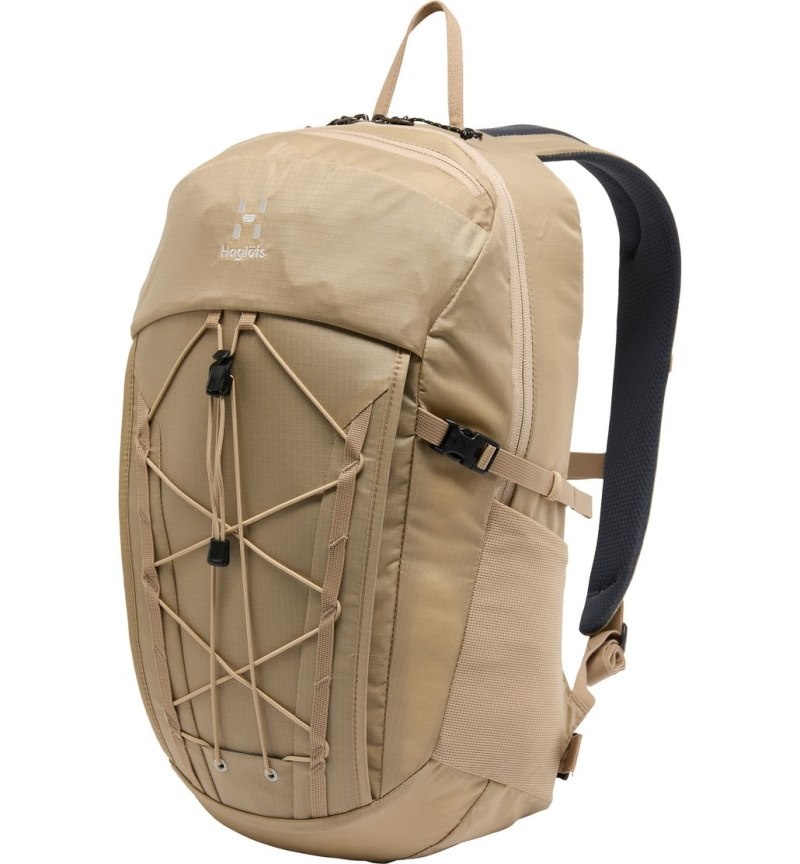 Men\'s Haglöfs Vide 20 Daypacks & Laptop Backpacks Beige Canada | AT17-120