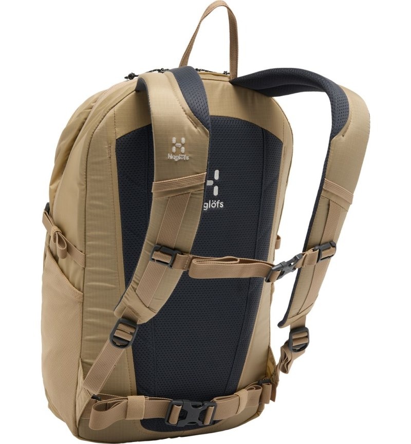 Men's Haglöfs Vide 25 Daypacks & Laptop Backpacks Beige Canada | CV95-485