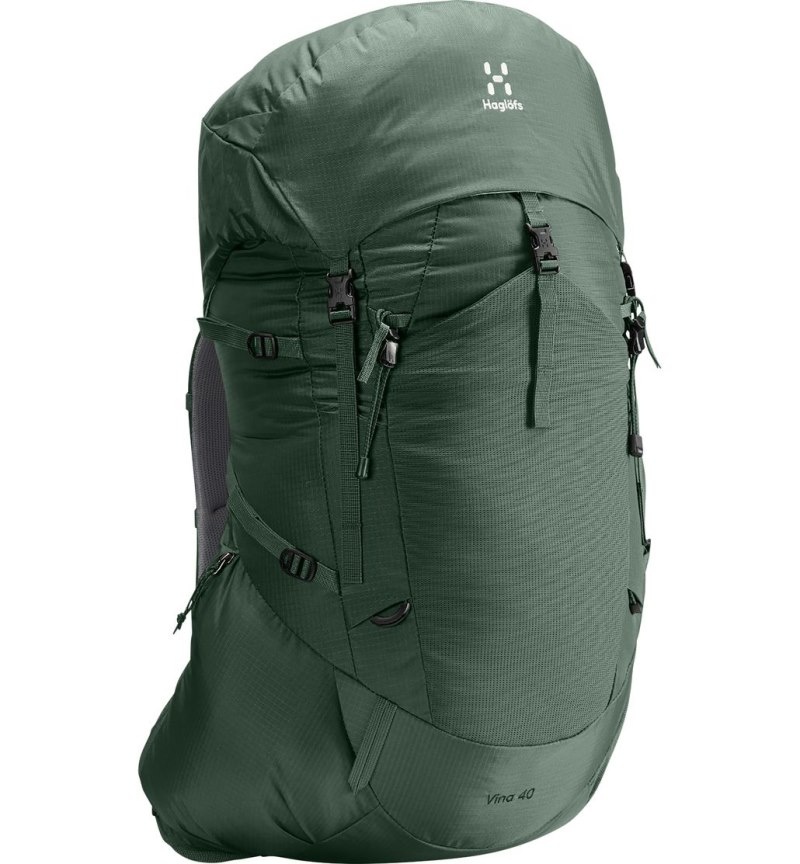 Men's Haglöfs Vina 40 Hiking Backpacks Green Canada | LG64-591