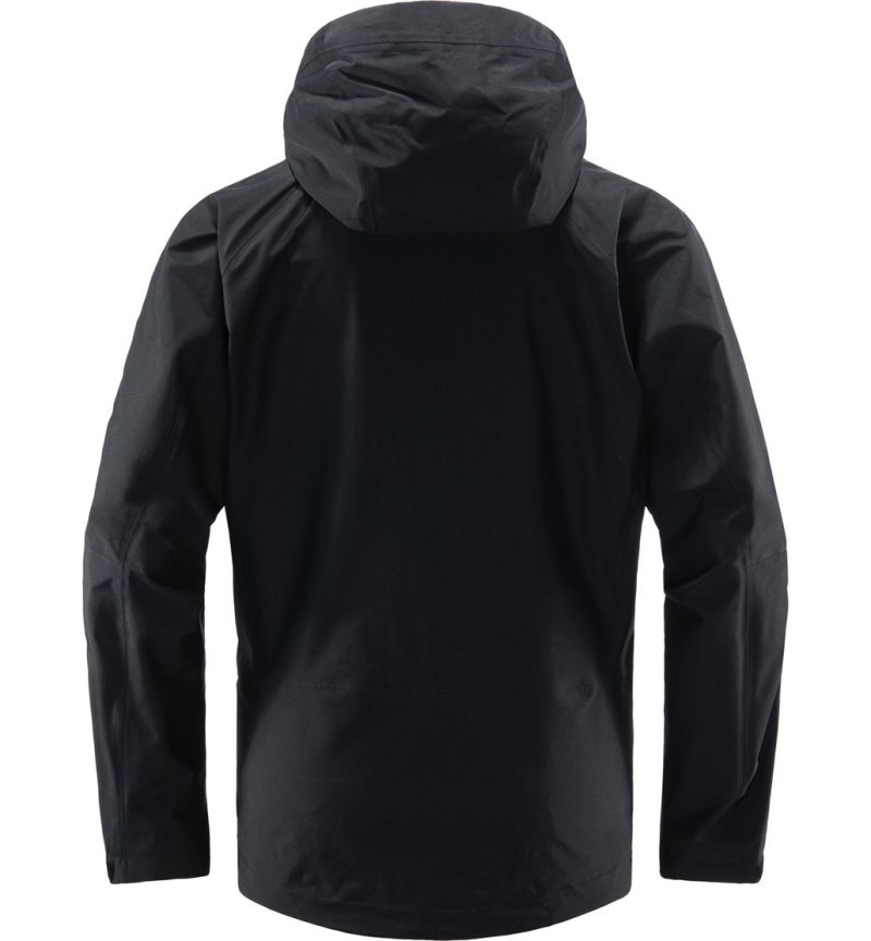 Women's Haglöfs Astral GTX Jacket Windbreaker Black Canada | YG81-773