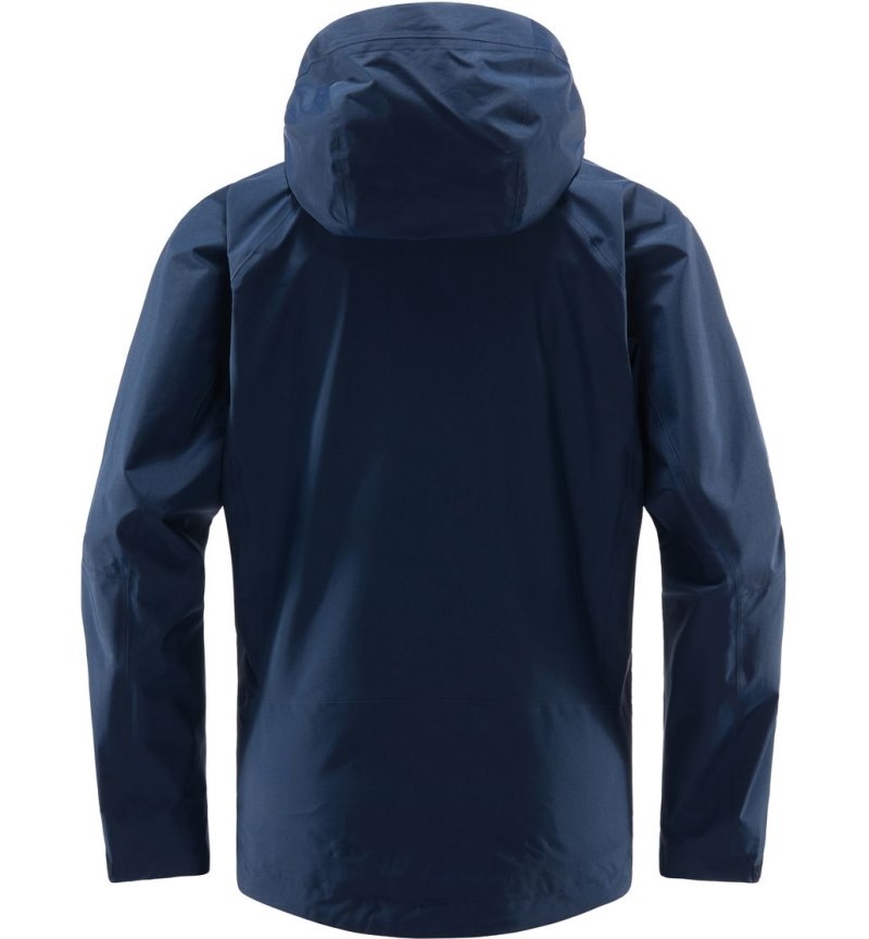 Women's Haglöfs Astral GTX Jacket Windbreaker Blue Canada | RY28-894