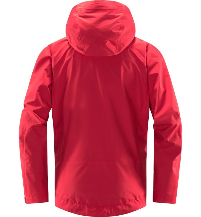 Women\'s Haglöfs Astral GTX Jacket Windbreaker Red Canada | KT32-099