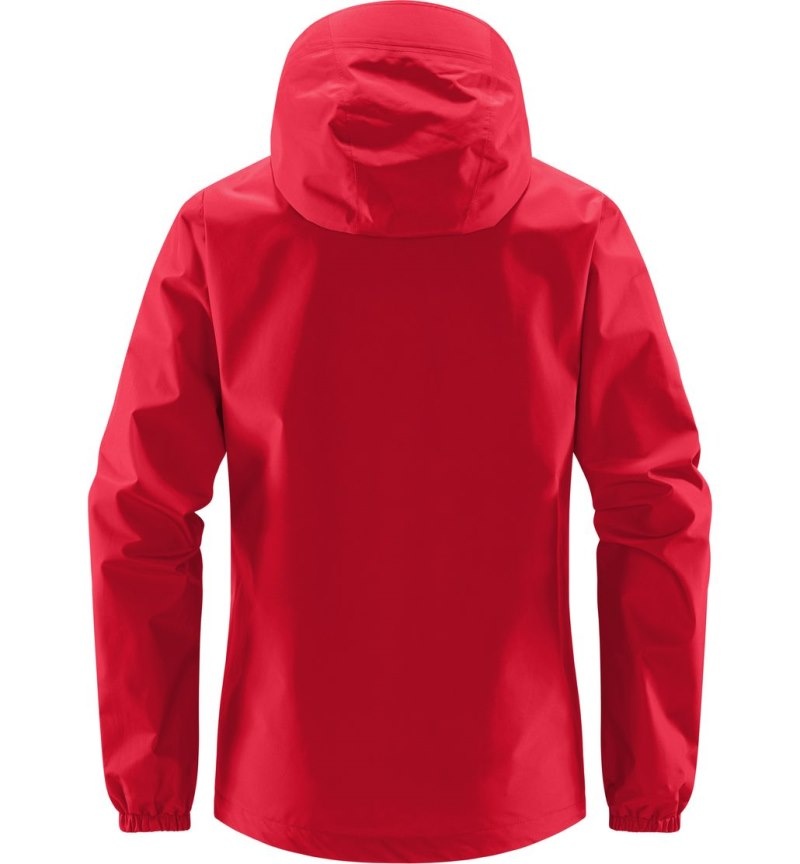 Women's Haglöfs Betula GTX Jacket Windbreaker Red Canada | TC88-217