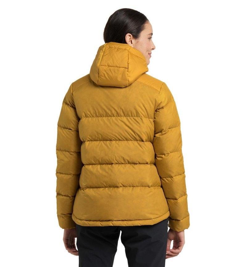 Women's Haglöfs Bield Down Hood Insulated Jackets Autumn Leaves Canada | LZ86-575