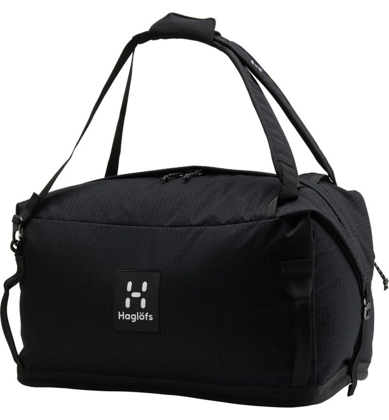 Women\'s Haglöfs Fjällfärd 60 Duffel Bags Black Canada | HT28-221