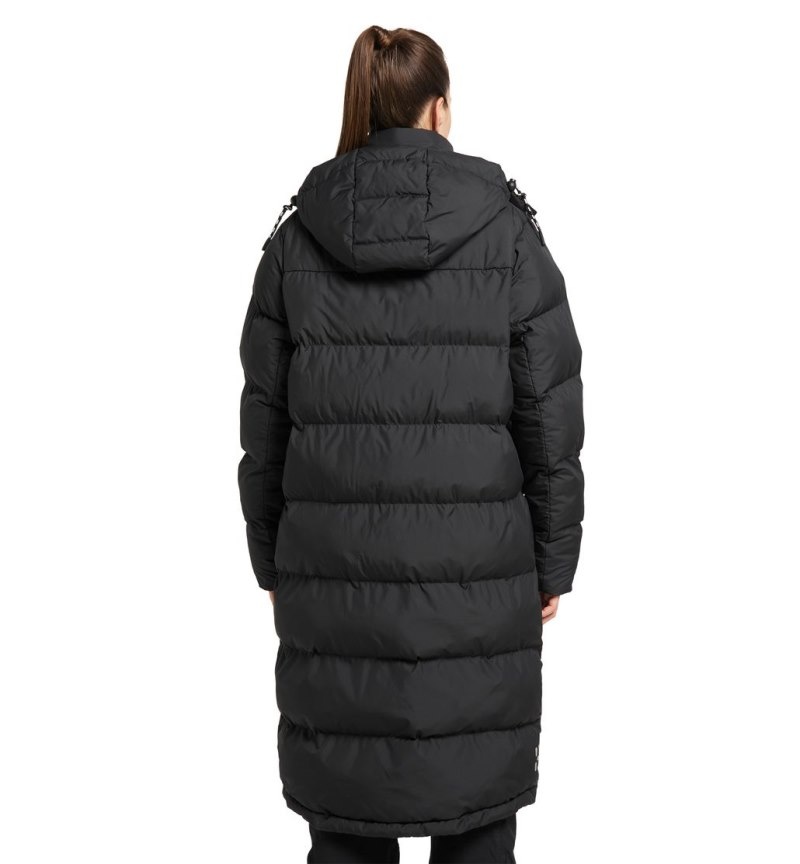 Women's Haglöfs Furudal Mimic Parka Insulated Jackets Black Canada | YN23-320