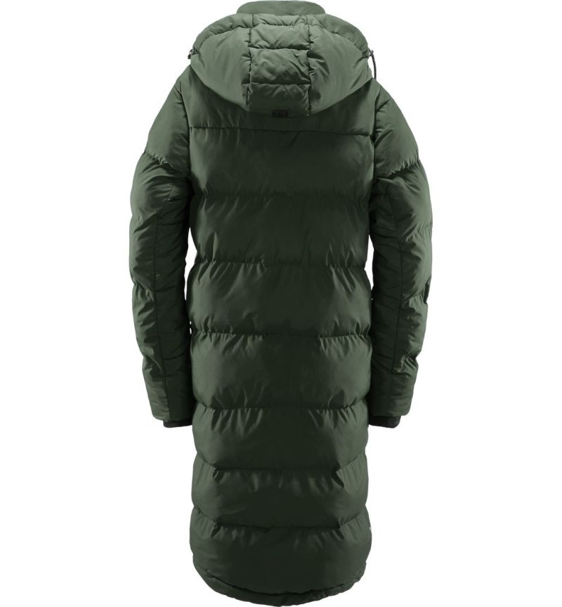 Women's Haglöfs Furudal Mimic Parka Insulated Jackets Green / Green Canada | WH00-845