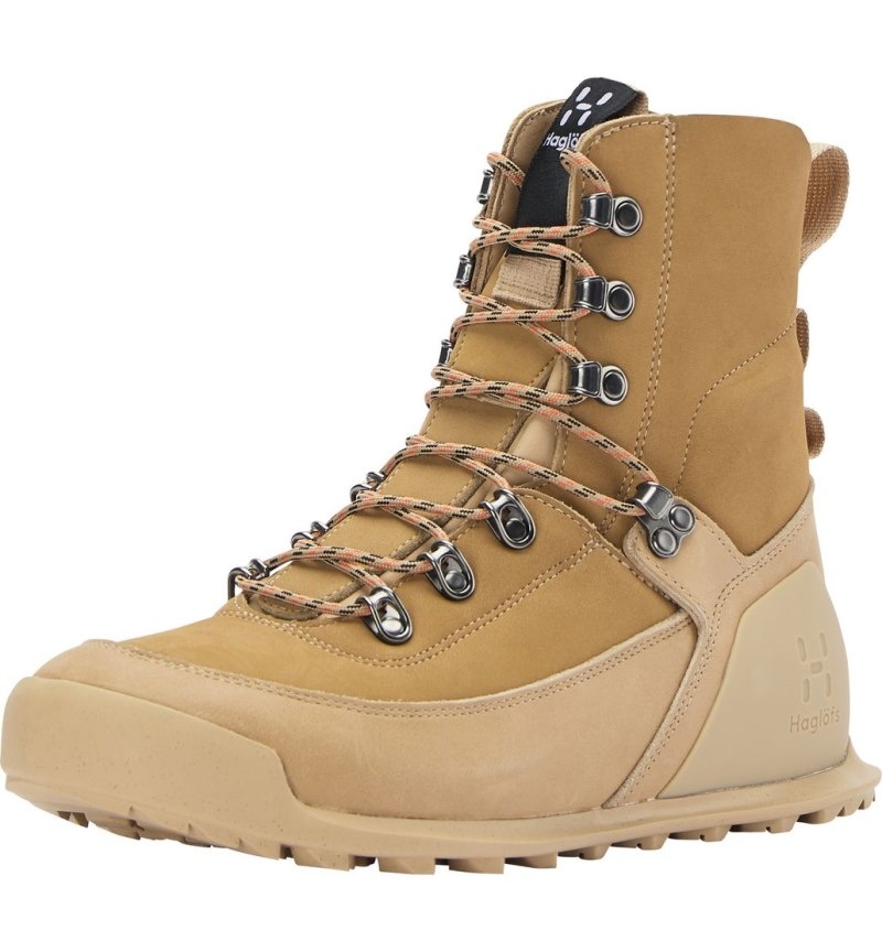 Women's Haglöfs Haglöfs Duality RT1 High Hiking Boots Beige Canada | CZ15-834