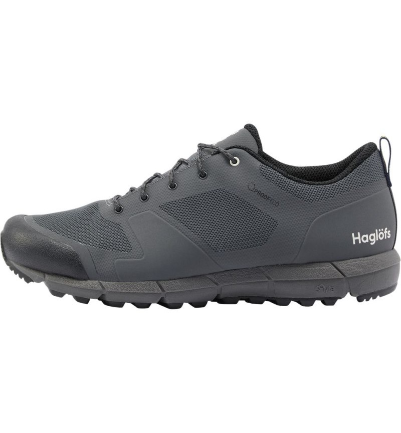 Women's Haglöfs Haglöfs L.I.M Proof Low Hiking Shoes Magnetite / Black Canada | VC31-330