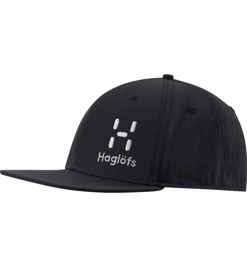 Women\'s Haglöfs Haglöfs Logo Cap Caps Black Canada | QP24-227