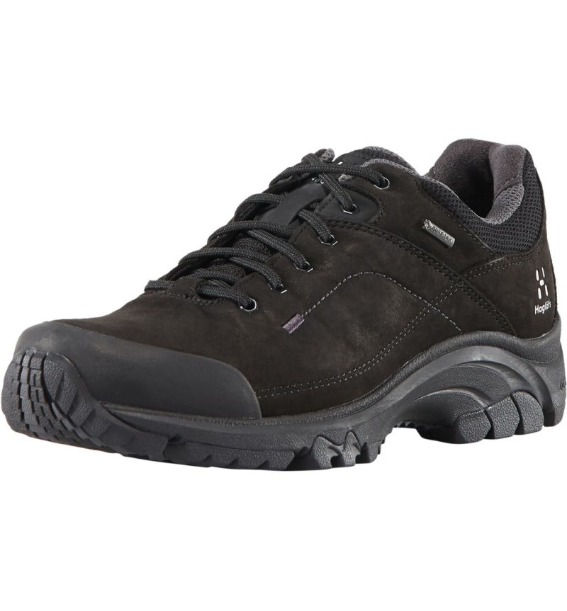 Women\'s Haglöfs Haglöfs Ridge GTX Low Hiking Shoes Black Canada | QG69-292