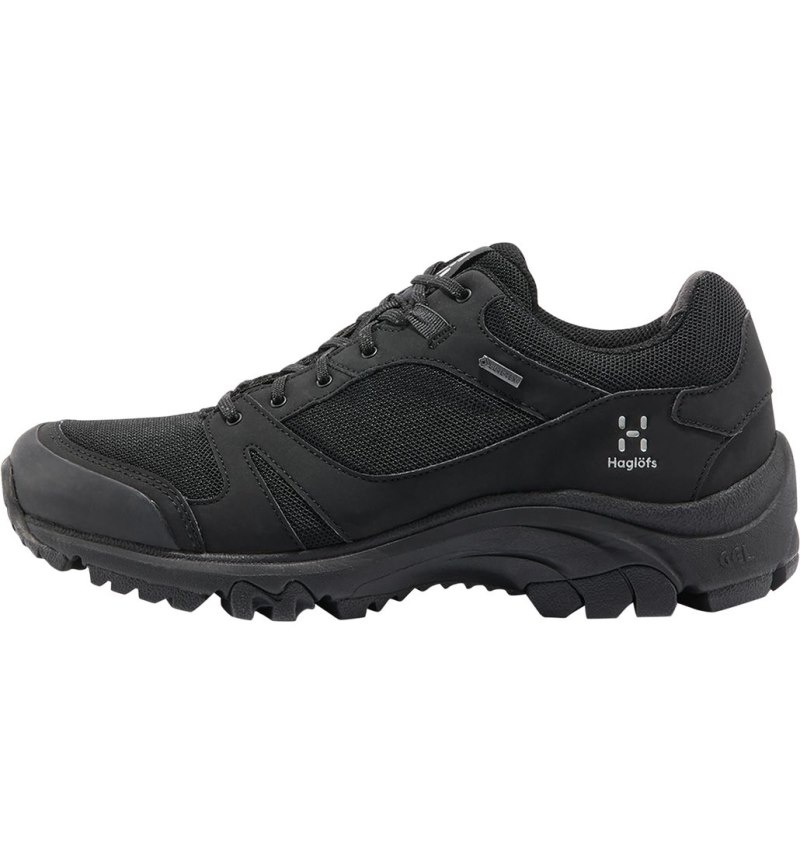 Women's Haglöfs Haglöfs Ridge Synthetic GTX Low Hiking Shoes Black Canada | PW66-482