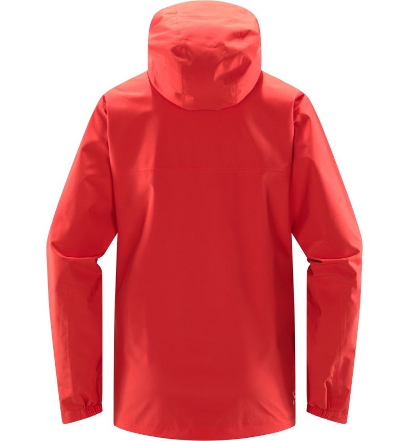 Women's Haglöfs Korp Proof Jacket Windbreaker Red Canada | DY13-148