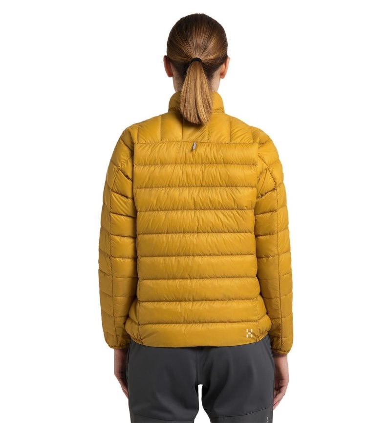 Women's Haglöfs L.I.M Down Jacket Insulated Jackets Autumn Leaves Canada | WK40-104