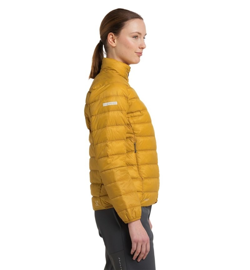 Women's Haglöfs L.I.M Down Jacket Insulated Jackets Autumn Leaves Canada | WK40-104