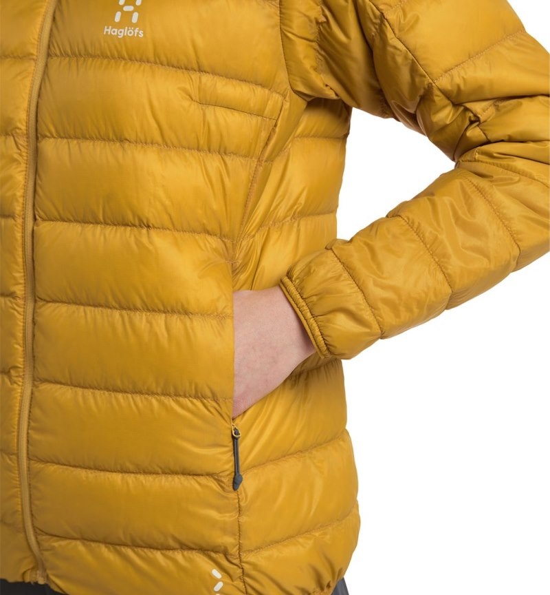 Women's Haglöfs L.I.M Down Jacket Insulated Jackets Autumn Leaves Canada | WK40-104