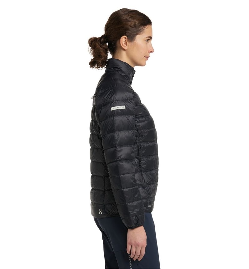 Women's Haglöfs L.I.M Down Jacket Insulated Jackets Black Canada | TB81-280