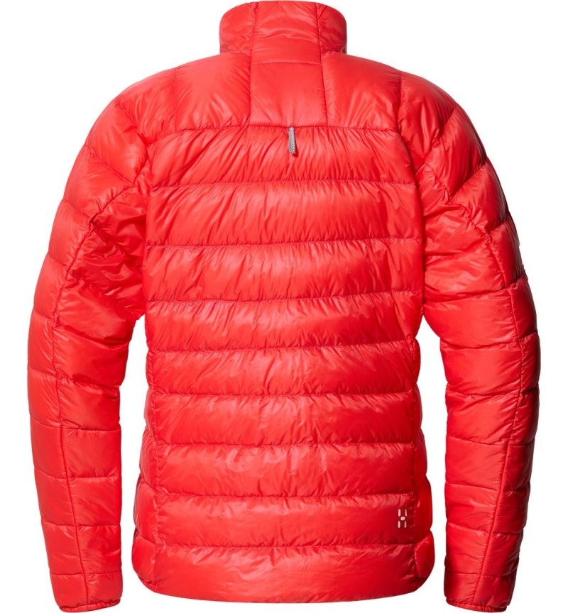 Women's Haglöfs L.I.M Down Jacket Insulated Jackets Red Canada | MY64-777