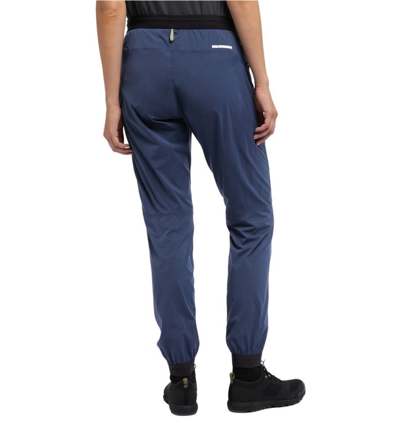 Women's Haglöfs L.I.M Fuse Pant Hiking Trousers Blue Canada | AB59-300