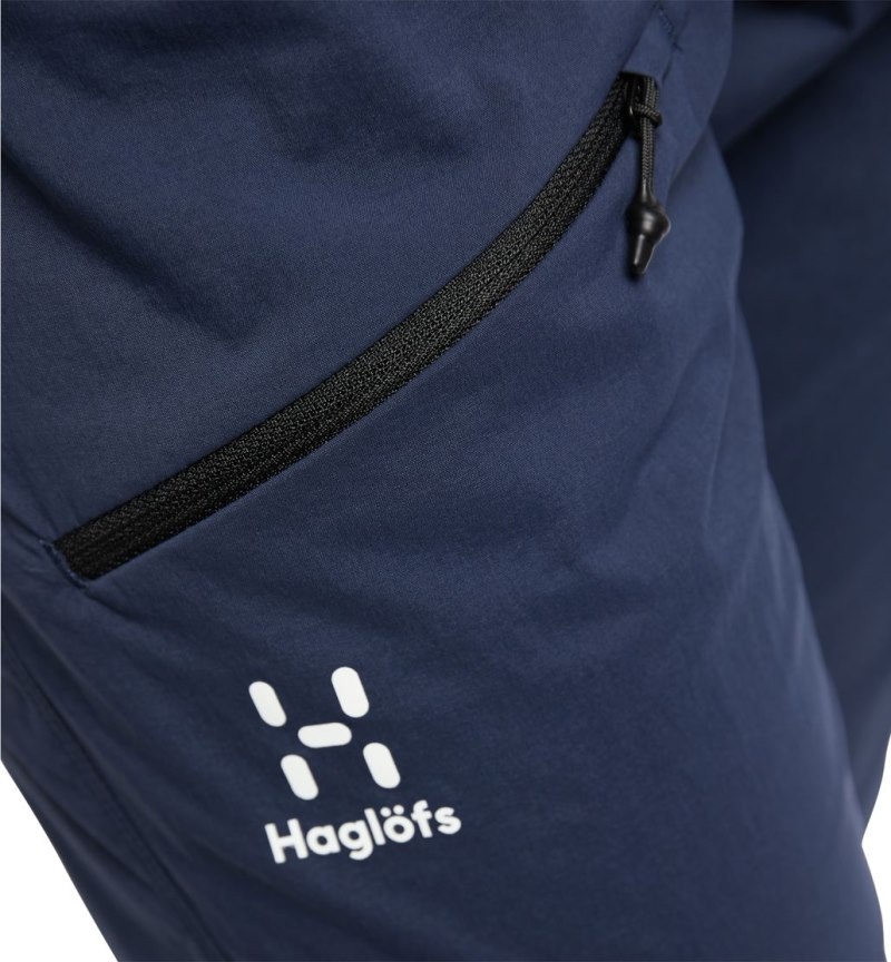 Women's Haglöfs L.I.M Fuse Pant Hiking Trousers Blue Canada | AB59-300