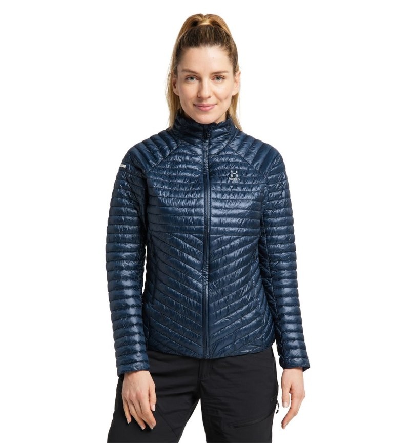 Women's Haglöfs L.I.M Mimic Jacket Insulated Jackets Blue Canada | RG76-549