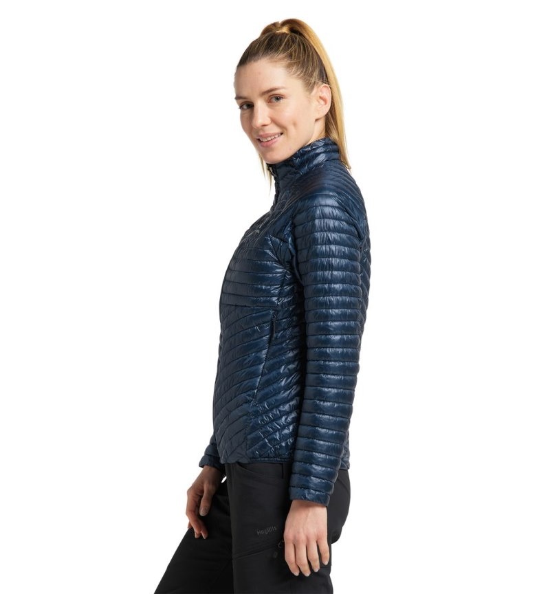 Women's Haglöfs L.I.M Mimic Jacket Insulated Jackets Blue Canada | RG76-549