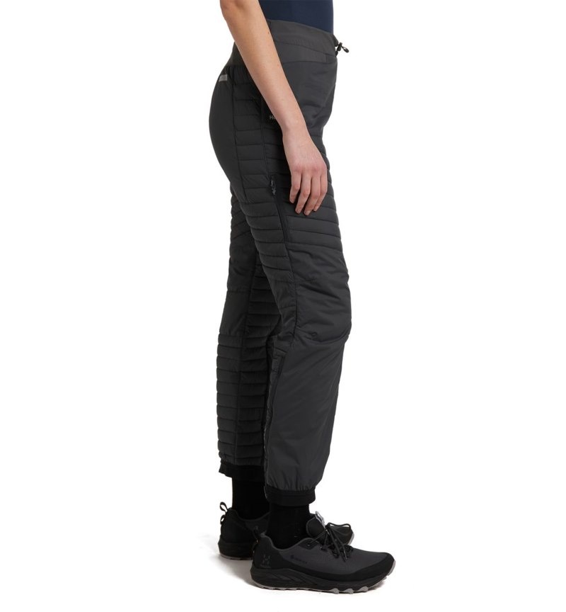 Women's Haglöfs L.I.M Mimic Pant Lined Trousers Magnetite Canada | QH68-102