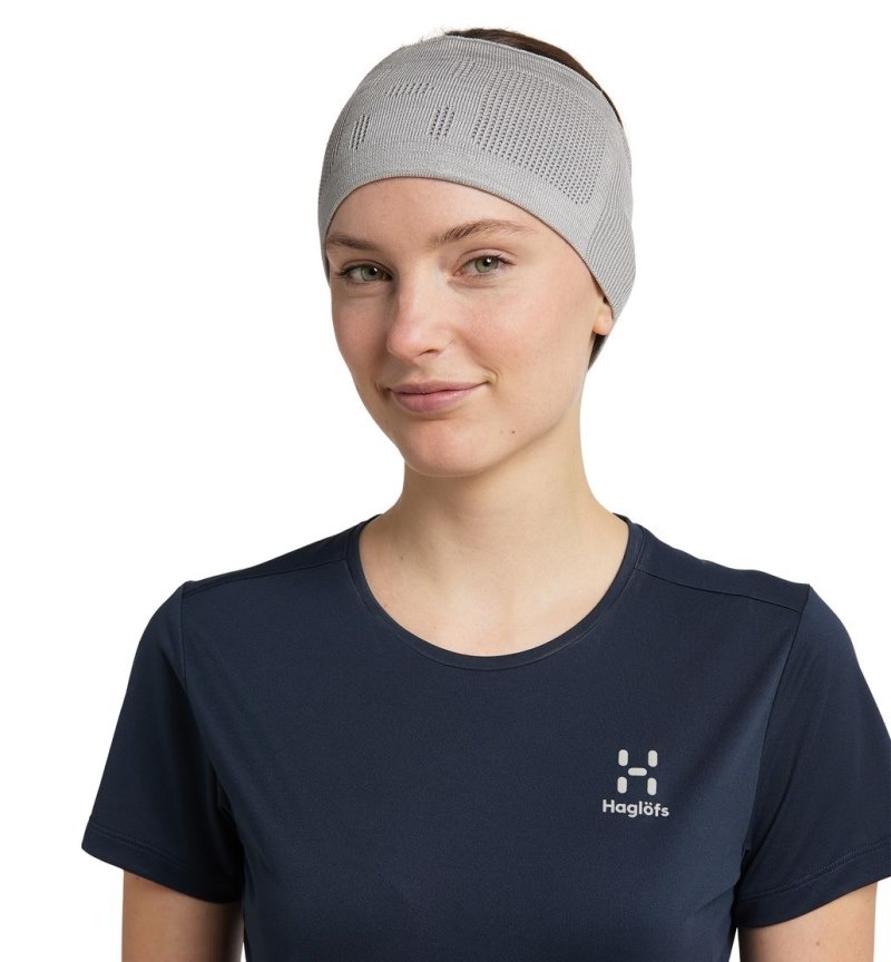 Women's Haglöfs L.I.M Pace Headband Headband Concrete Canada | CS31-148