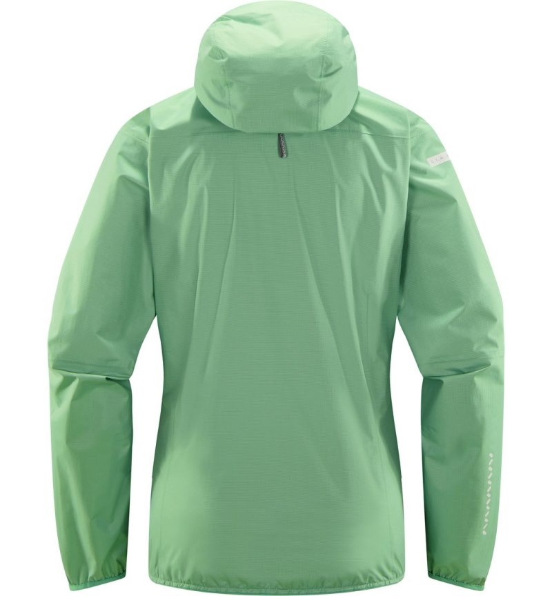 Women's Haglöfs L.I.M Proof Jacket Windbreaker Mint Canada | CC97-114