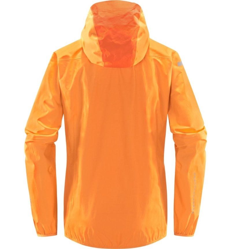 Women's Haglöfs L.I.M Proof Jacket Windbreaker Orange / Orange Canada | NM81-019