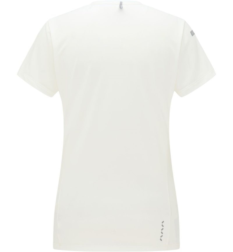 Women's Haglöfs L.I.M Tech Tee T Shirts White Canada | BN11-201