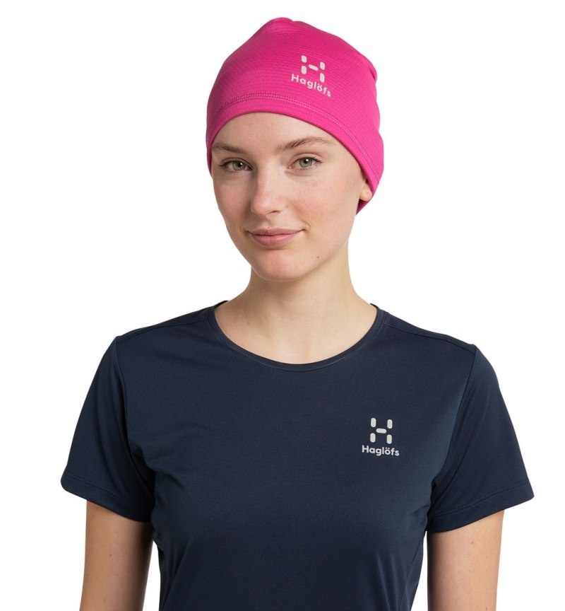 Women's Haglöfs L.I.M Winter Beanie Beanies Pink Canada | LC93-095