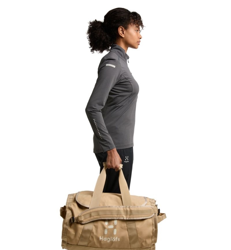 Women's Haglöfs Lava 50 Duffel Bags Beige Canada | TP62-074