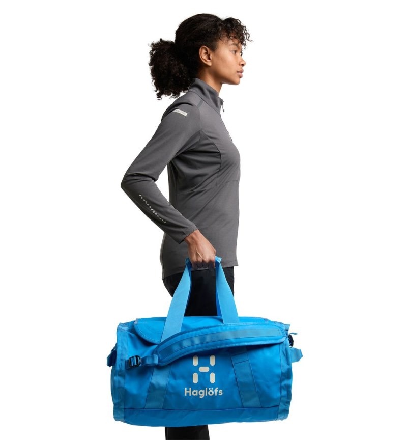 Women's Haglöfs Lava 50 Duffel Bags Blue Canada | QX77-903