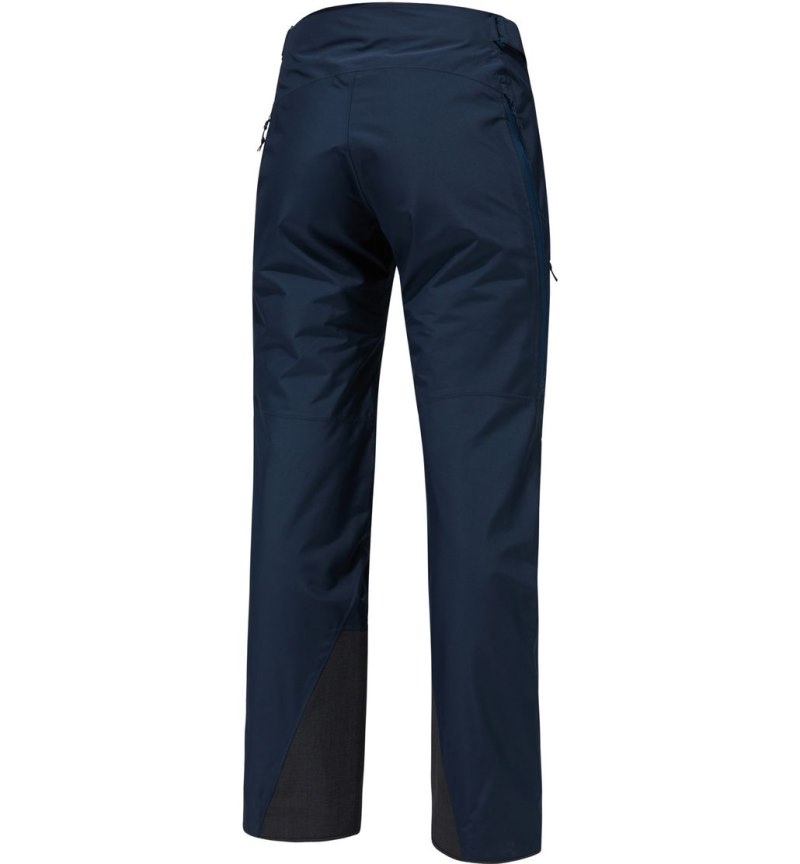 Women's Haglöfs Lumi Form Pant Waterproof Trousers Blue Canada | GC52-217