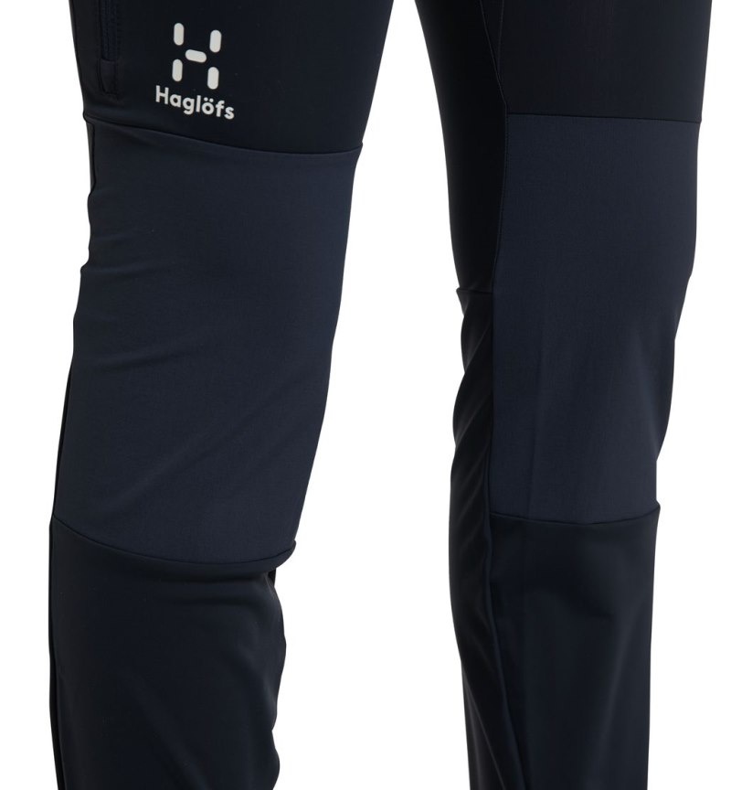 Women's Haglöfs Luna Tights Hiking Trousers Blue Canada | UK95-558