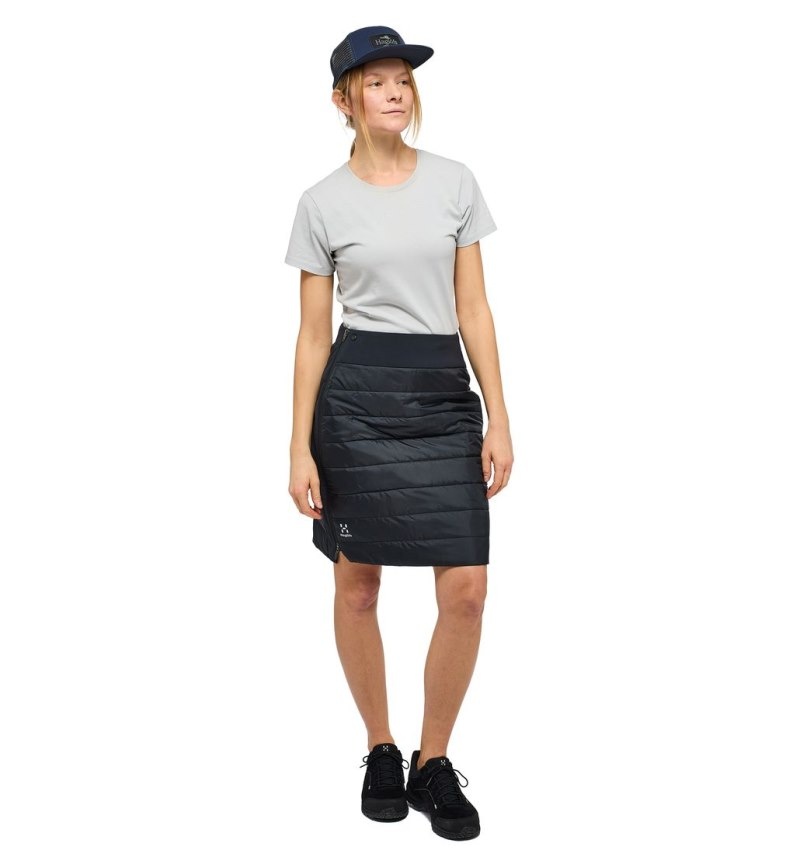 Women's Haglöfs Mimic Skirt Skirts Black Canada | YL65-605