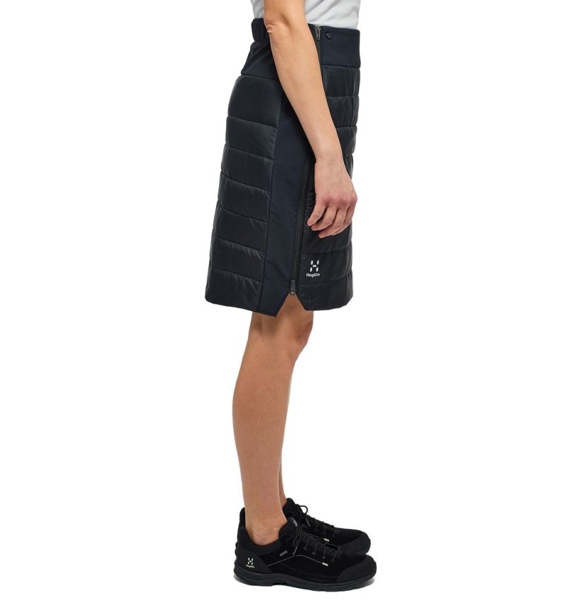 Women's Haglöfs Mimic Skirt Skirts Black Canada | YL65-605