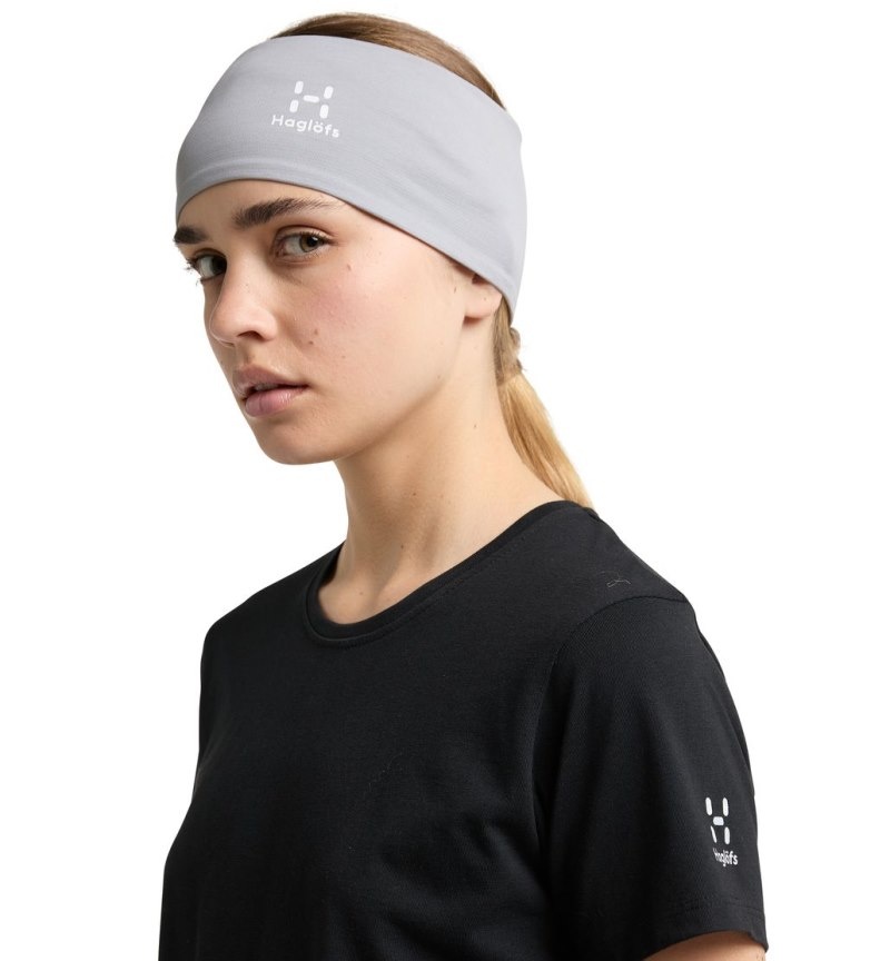 Women's Haglöfs Mirre Headband Headband Concrete Canada | EX35-399