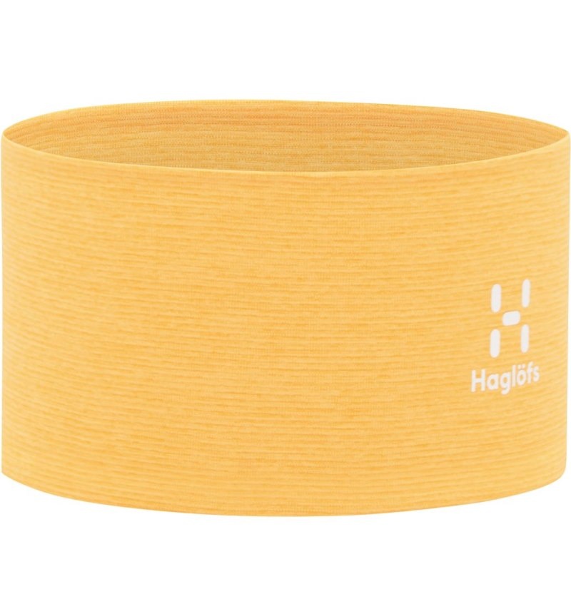 Women's Haglöfs Mirre Headband Headband Yellow Canada | QM75-462