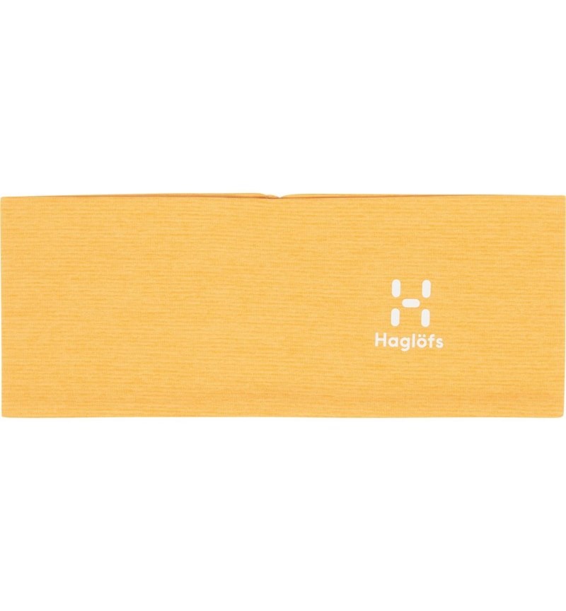 Women's Haglöfs Mirre Headband Headband Yellow Canada | QM75-462