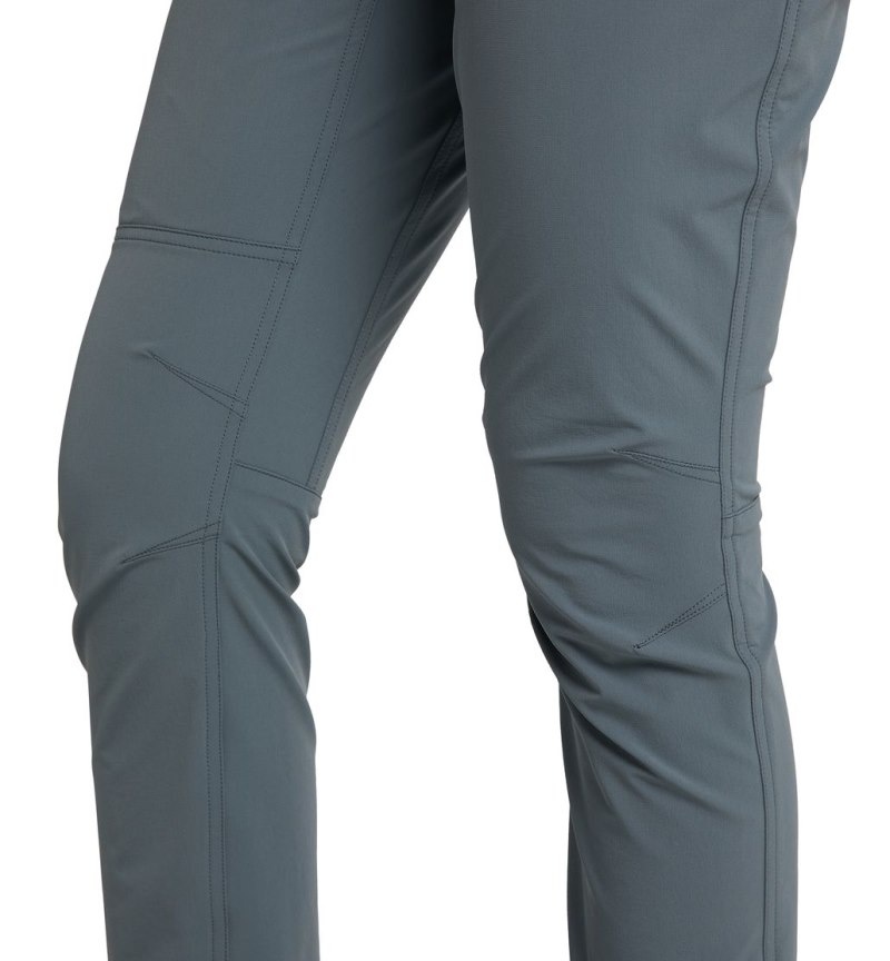 Women's Haglöfs Morän Softshell Slim Pant Softshell Trousers Blue Canada | EN61-906