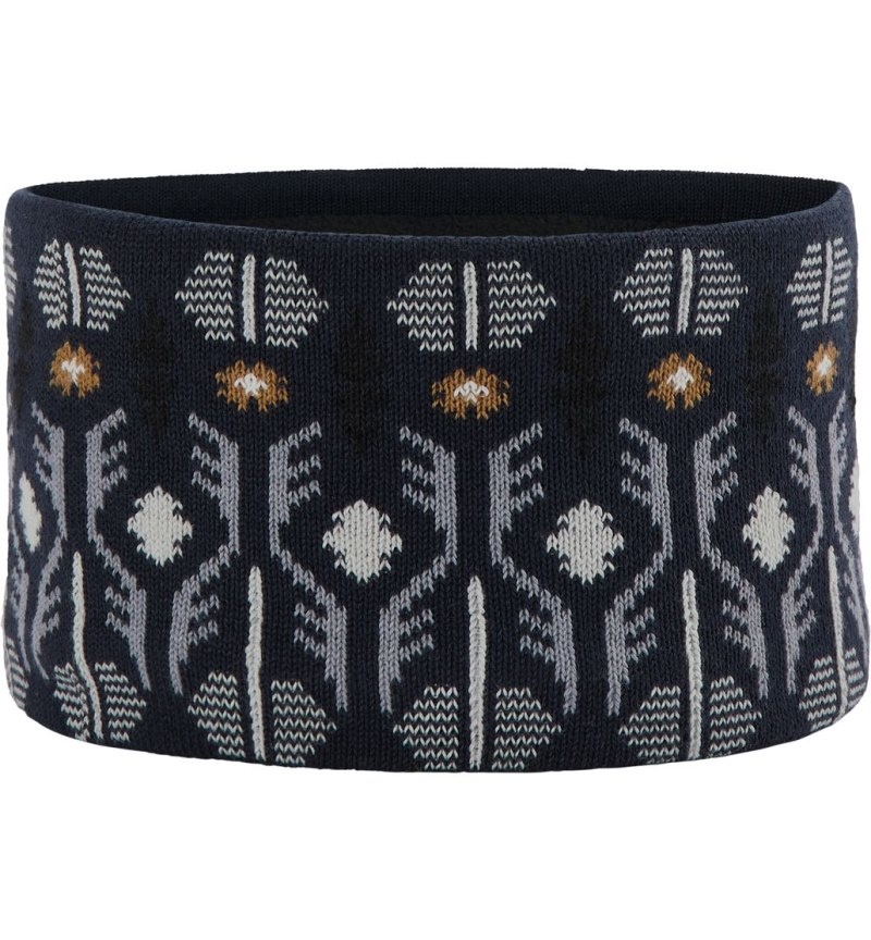 Women's Haglöfs Mountain Jaquard Headband Headband Blue Canada | MN75-595