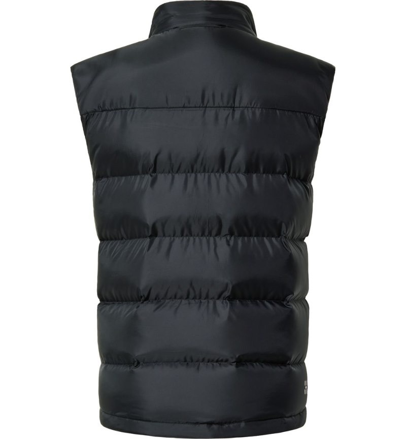 Women's Haglöfs Puffy Mimic Vest Insulated Jackets Black Canada | XE73-737